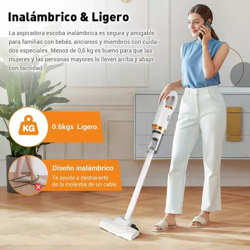 Aspiradora 3 en 1 Inalambrica SmartVacuum