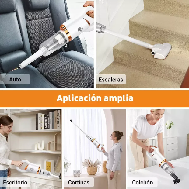 Aspiradora 3 en 1 Inalambrica SmartVacuum